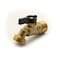 Thrifco Plumbing 1/2 Inch MIP x 3/4 Inch GHT 1/4 Turn Ball Hose Bibb 6416013 - alternate 1